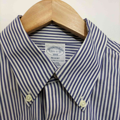 ブルックスブラザーズ BROOKS BROTHERS ロンドンストライプBD長袖シャツ メンズ 15 1/2-2/3