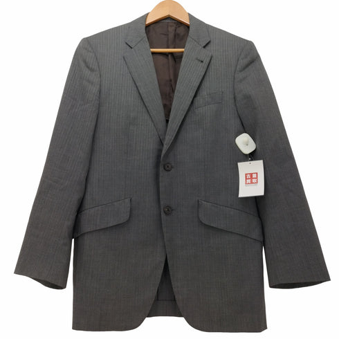 ポールスミスロンドン Paul Smith LONDON 2Bシングルテーラードジャケット 裏地花柄パイピング 背抜き メンズ 90 76 170