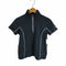 エレッセ ellesse モックネック ハーフジップ Tシャツ レディース JPN:M