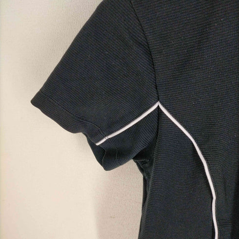 エレッセ ellesse モックネック ハーフジップ Tシャツ レディース JPN:M