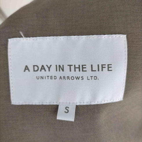 アデイインザライフユナイテッドアローズ A day in the life UNITED ARROWS ポリエステルチェスターコート メンズ JPN:S