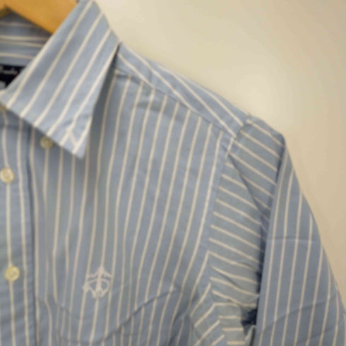 ブルックスブラザーズ BROOKS BROTHERS フロント刺繍ストライプシャツ レディース JPN:M