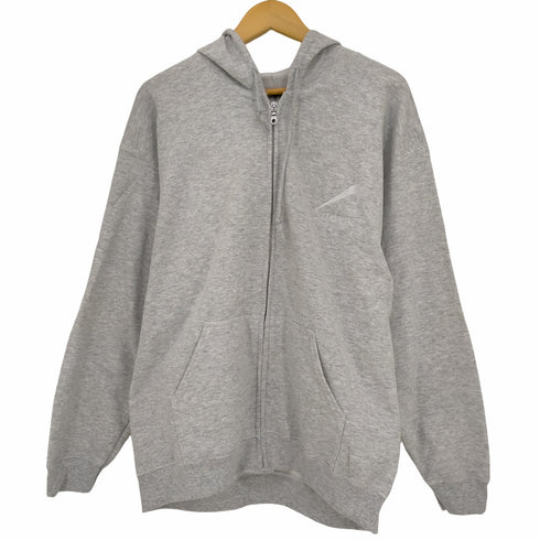 ETAVIRP Reverse Etavirp Zip Hoodie Ash × White メンズ JPN:L