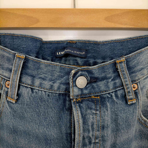 リーバイスメイドアンドクラフテッド Levis Made & Crafted パッチワークストレートジーンズ メンズ 34 / 32