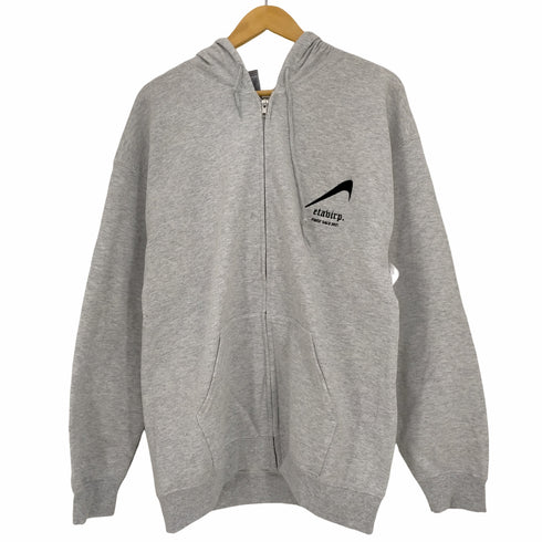 ETAVIRP Reverse Etavirp Zip Hoodie Ash × Black メンズ JPN:L