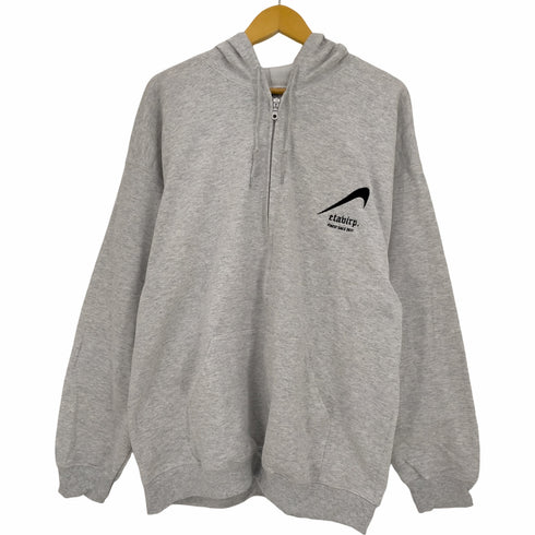 ETAVIRP Reverse Etavirp Zip Hoodie Ash × Black メンズ JPN:XL