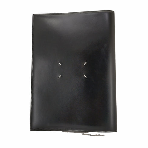 メゾンマルジェラ Maison Margiela STATIONARY レザーブックカバー メンズ