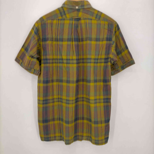 エンジニアードガーメンツ Engineered Garments USA製 コットン チェック S/S B.Dシャツ メンズ import:M