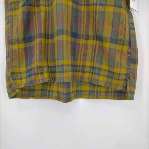 エンジニアードガーメンツ Engineered Garments USA製 コットン チェック S/S B.Dシャツ メンズ import:M