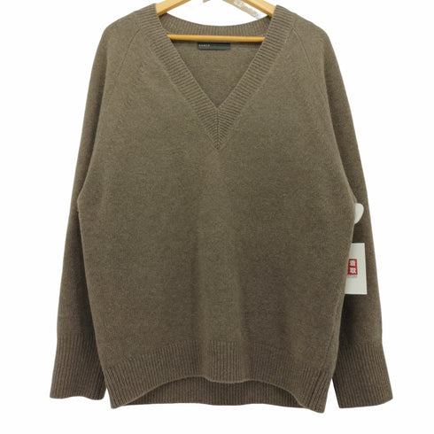 ノーブル Noble 22AW CA/W ロング V プルオーバー レディース FREE