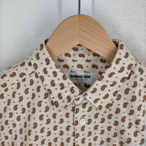 モンキータイム MONKEY TIME ペイズリー柄シャツ メンズ JPN:S