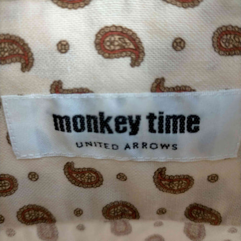 モンキータイム MONKEY TIME ペイズリー柄シャツ メンズ JPN:S