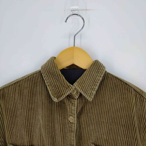 セントジョンズベイ ST.JOHNS BAY 90-2000S 太畝コーデュロイシャツ レディース JPN:L