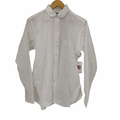エンジニアードガーメンツ Engineered Garments USA製 コットン 丸襟 L/Sシャツ メンズ import:S