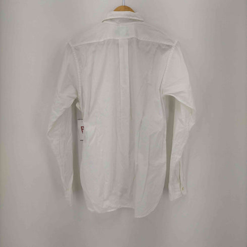 エンジニアードガーメンツ Engineered Garments USA製 コットン 丸襟 L/Sシャツ メンズ import:S