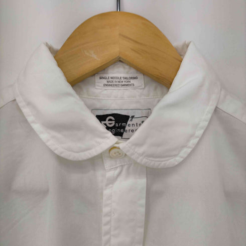エンジニアードガーメンツ Engineered Garments USA製 コットン 丸襟 L/Sシャツ メンズ import:S