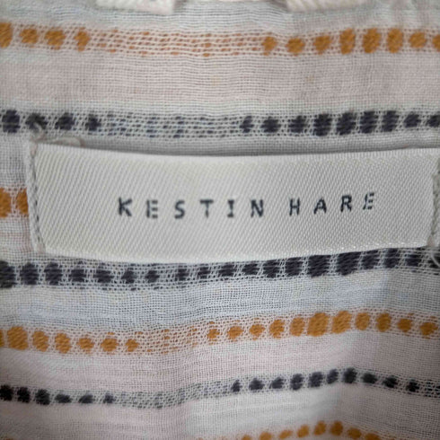 ケスティンエア KESTIN HARE ストライプオープンカラーシャツ メンズ JPN:XS