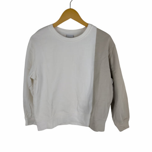 ザラ ZARA 2トーンスウェットプルオーバー メンズ JPN:S