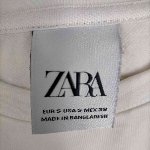 ザラ ZARA 2トーンスウェットプルオーバー メンズ JPN:S