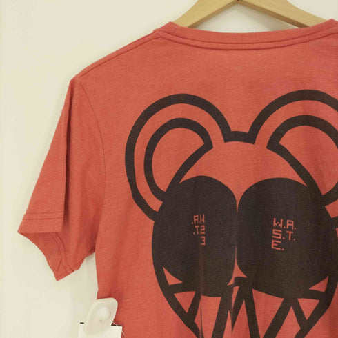 ロック バンド グラフィック 両面 プリント S/S クルーネック Tシャツ メンズ import:M