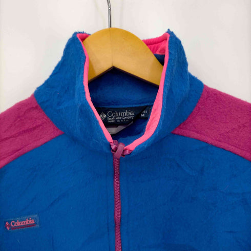 コロンビア Columbia USA製 ジップアップ フリースジャケット レディース M