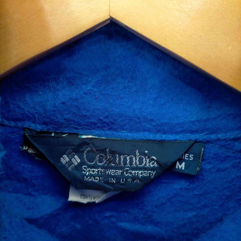 コロンビア Columbia USA製 ジップアップ フリースジャケット レディース M