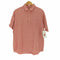 エディーバウアー Eddie Bauer 00S 緑タグ リネンレギュラーカラー プルオーバー S/S グランパ シャツ メンズ import:M