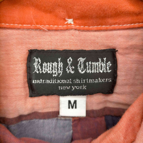 ラフアンドタンブル Rough & Tumble MADE IN USA マルチチェックコットンBDシャツ メンズ JPN:M