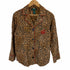 ローレンラルフローレン LAUREN RALPH LAUREN レオパードパイピングシャツ レディース JPN:M