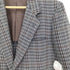 ピエールカルダン pierre cardin ガンクラブチェック 2B ウール テーラード ジャケット 背抜き メンズ 92AB4
