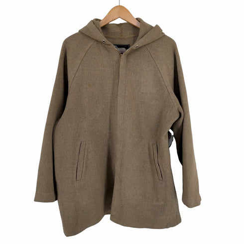 ウールリッチ WOOLRICH USA製 TALON デカ五角形ジップ ウールパーカー メンズ