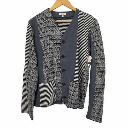エンジニアードガーメンツ Engineered Garments MADE IN USA クレイジーパターンコットンカーディガン メンズ JPN:S