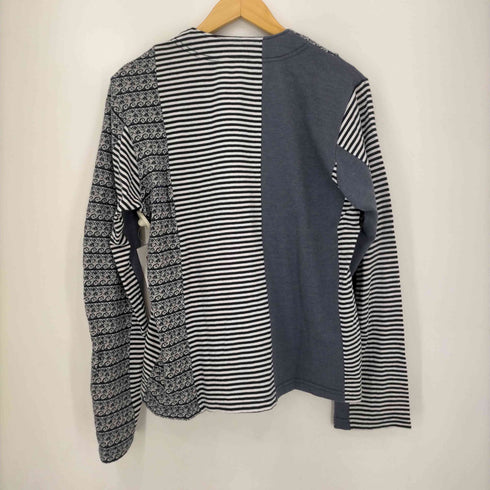 エンジニアードガーメンツ Engineered Garments MADE IN USA クレイジーパターンコットンカーディガン メンズ JPN:S
