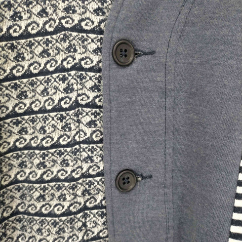 エンジニアードガーメンツ Engineered Garments MADE IN USA クレイジーパターンコットンカーディガン メンズ JPN:S