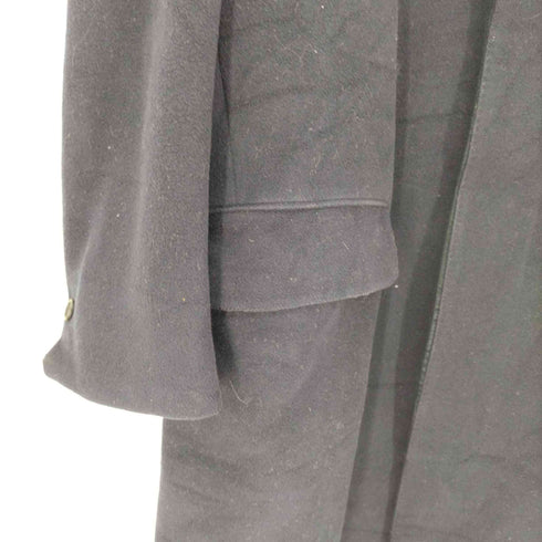 アクアスキュータム AQUASCUTUM 英国製 カシミヤ ウール ロング チェスター コート メンズ