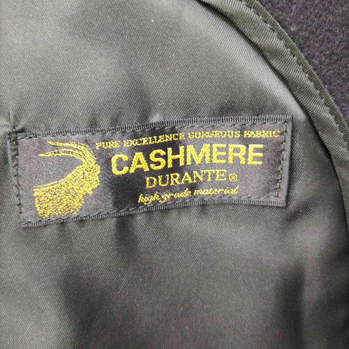 テスコ TEXCO 90S カシミヤ ウール 比翼 ステンカラー コート メンズ JPN:L