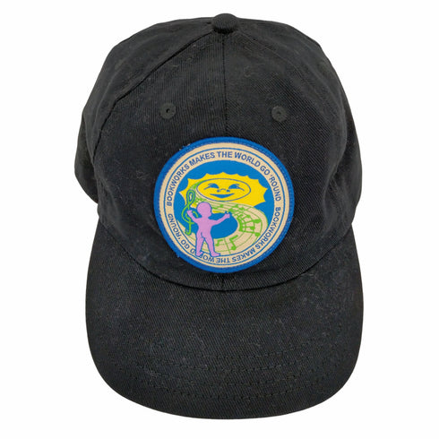 BOOKWORKS USA製 Makes The World Go 'Round Patch Hat メンズ