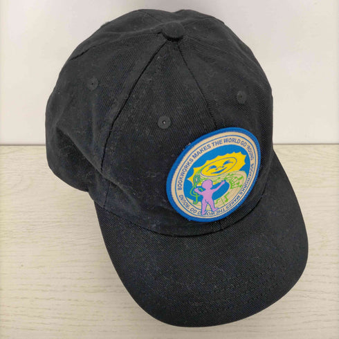 BOOKWORKS USA製 Makes The World Go 'Round Patch Hat メンズ