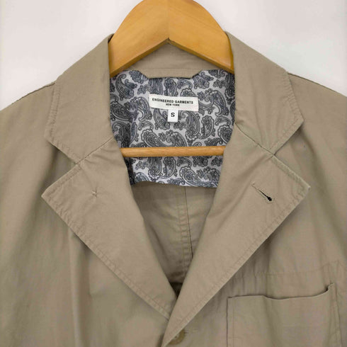 エンジニアードガーメンツ Engineered Garments 背抜きペイズリー 3Bテーラードジャケット メンズ JPN:S
