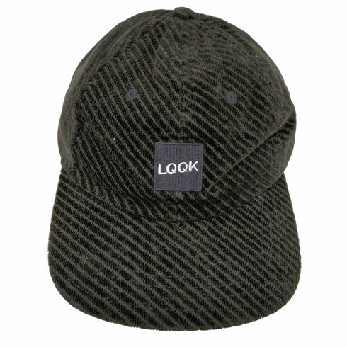 ルックスタジオ LQQK STUDIO USA製 THE DIAGONAL CORDUROY CAP メンズ