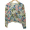 ザラ ZARA 花柄 フラワー ニットセーター レディース JPN:M