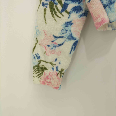 ザラ ZARA 花柄 フラワー ニットセーター レディース JPN:M