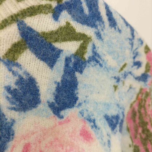ザラ ZARA 花柄 フラワー ニットセーター レディース JPN:M