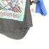 80S TASTY ボディ パキ綿 ヘヴィメタル アルバム バンド 両面プリント ラグラン Tシャツ コピーライト1989 メンズ import:M