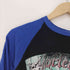 80S TASTY ボディ パキ綿 ヘヴィメタル アルバム バンド 両面プリント ラグラン Tシャツ コピーライト1989 メンズ import:M