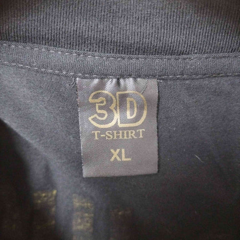 3D T-SHIRT ボディ バンド ツアー グラフィック プリント S/S クルーネック Tシャツ メンズ JPN:XL