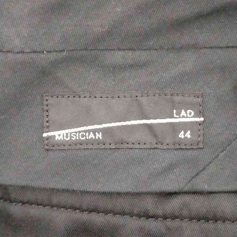 ラッドミュージシャン LAD MUSICIAN WOOL GABARDINE ASYMMETRY CULOTTE メンズ 44