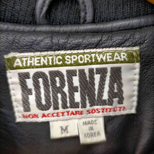 フルギ FORENZA 90S リアルレザークロップドボンバージャケット ショート丈 レディース import:M