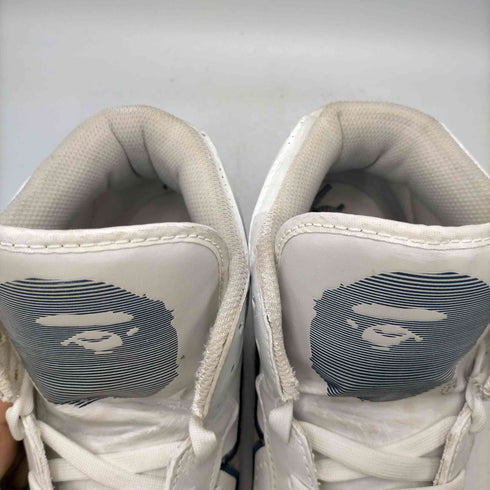 アベイシングエイプ A BATHING APE BAPE STA SKULL STA HI スカルスター ハイカット レザー スニーカー メンズ JPN:27