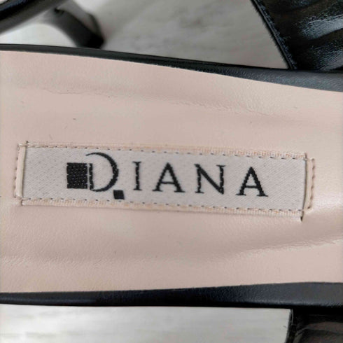 ダイアナ DIANA 日本製 千鳥格子 パンプス レディース 23 1/2
